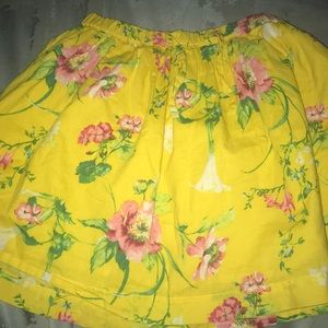 GAP Floral skirt